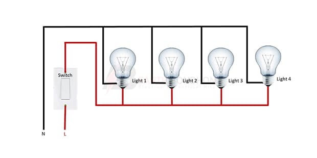 Series Circuit for Light Wiring
