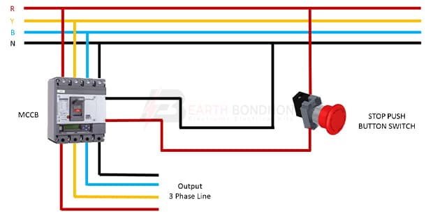 Shunt Trip breaker wiring diagram