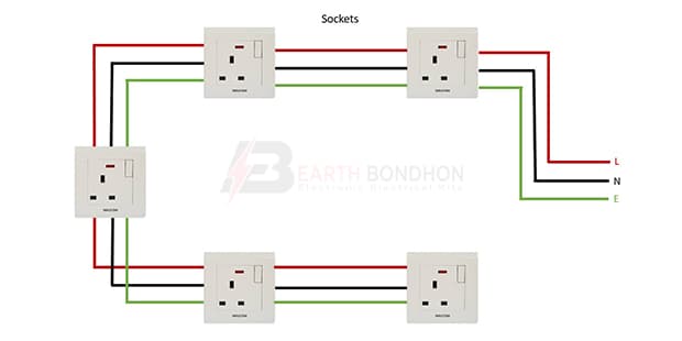 Switch Socket Connection Wiring