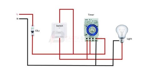 Timer Light Switch Wiring Diagram – Earth Bondhon