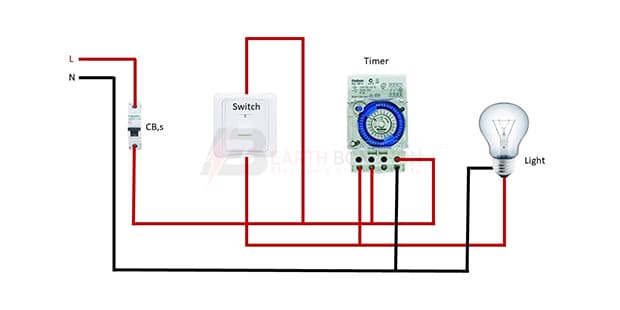 Timer Light Switch Wiring Diagram