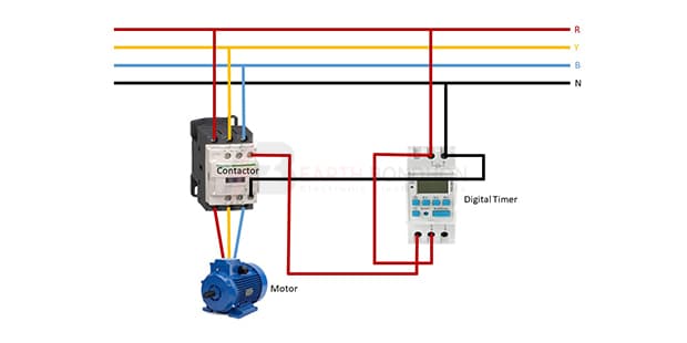  Timer and Contactor Wiring Diagram