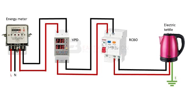 Voltage Protection Device Wiring
