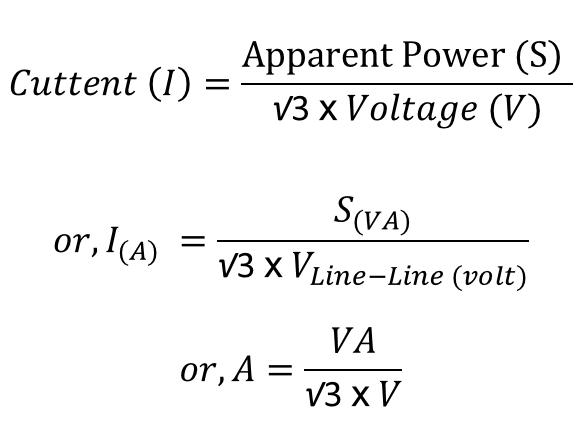 Volt-amps (VA) to Amps (A) Conversion Calculator – Earth Bondhon