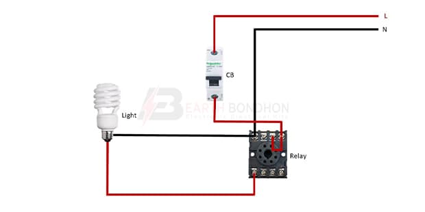 Relay in Lamp Wiring