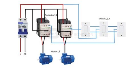 Single Phase Motor Connection Diagram – Earth Bondhon