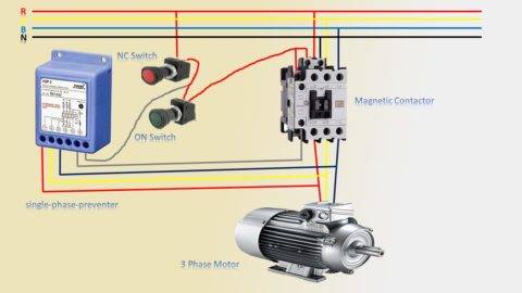 Single Phase preventer working & installation – Earth Bondhon