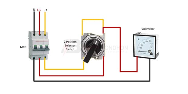 Voltmeter Selector Switch Wiring Diagram
